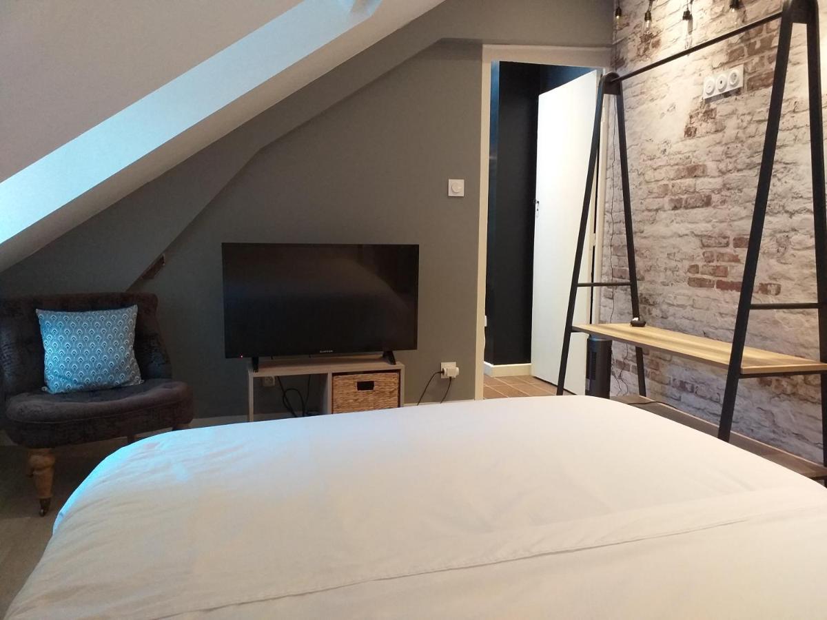 Les Volets Bleus - Deux Appartements Et Un Studio, Jardin Bourges Bagian luar foto