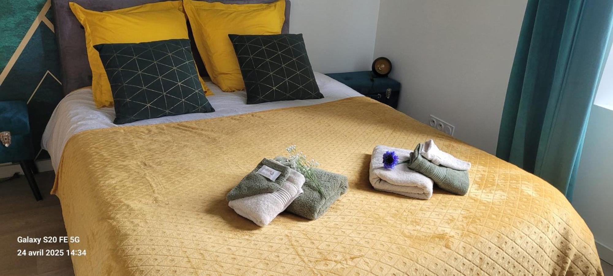 Les Volets Bleus - Deux Appartements Et Un Studio, Jardin Bourges Bagian luar foto